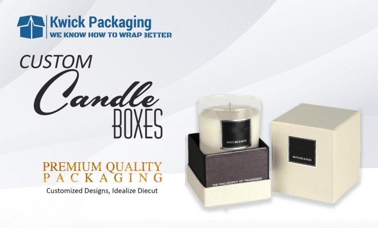 Custom Candle Boxes - Kwick Packaging
