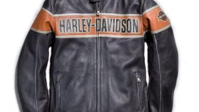 Photo of Harley Davidson Men’s Leather Jacket and Other Motorcycle