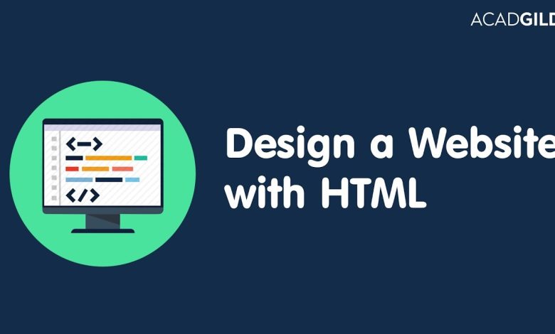 Learn to build an HTML website