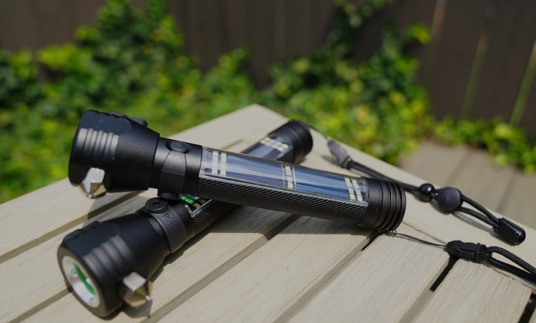 Solar Powered Flashlight