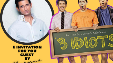 Photo of How about 3 idiots fame Sharman Joshi Invite your guests?