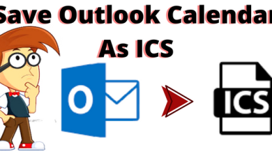 Photo of How to Save Outlook Calendar As ICS File Format? – Manually