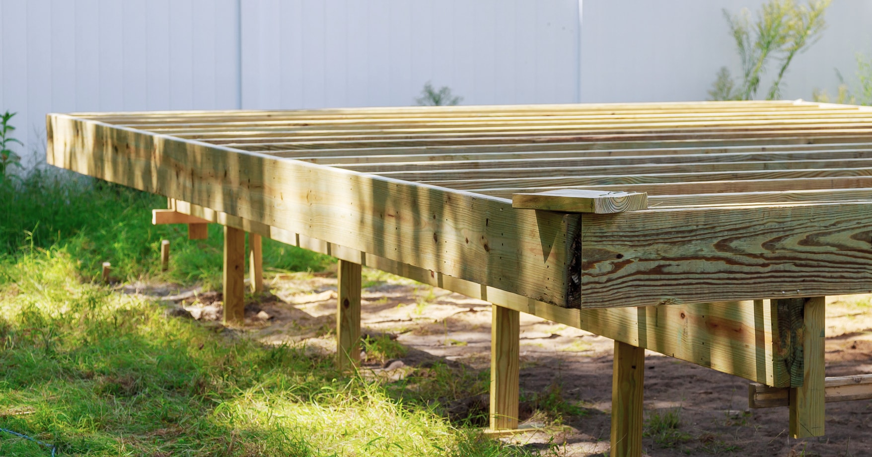 Build a Deck without Digging Holes